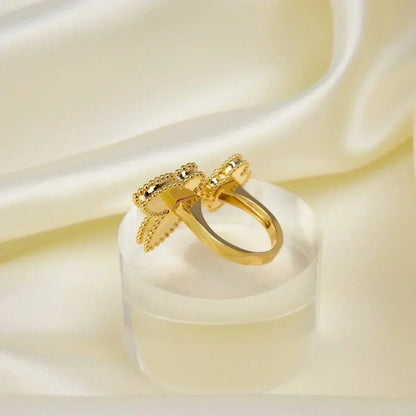 [⭐⭐JeweliWhal]GLÜCK ZWISCHEN DEN FINGERN RING