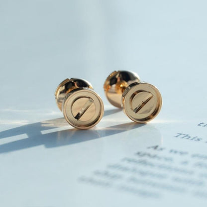 [⭐⭐JeweliWhal]LIEBES-OHRRINGE ROSÉGOLD 10MM