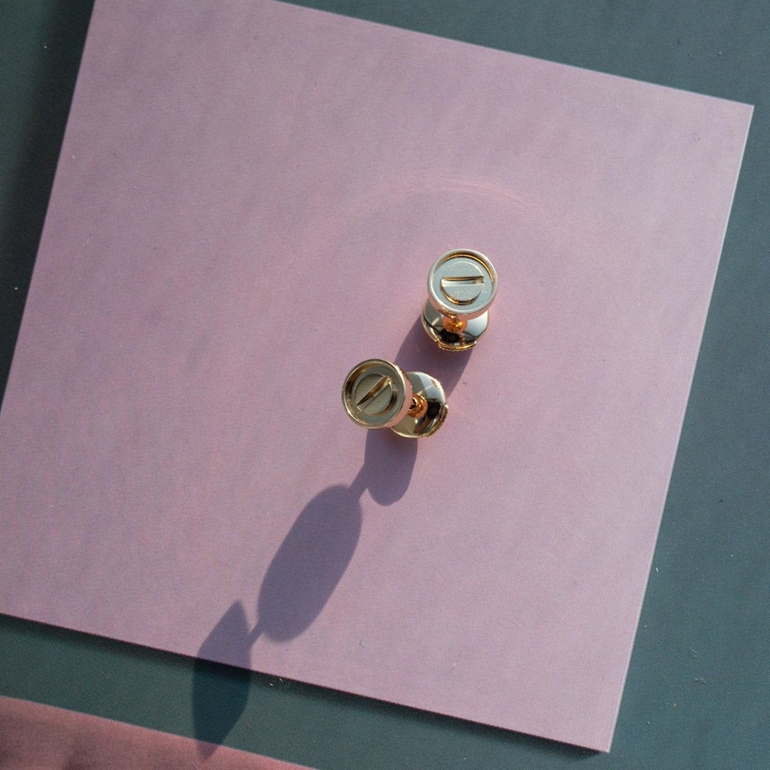 [⭐⭐JeweliWhal]LIEBES-OHRRINGE ROSÉGOLD 10MM