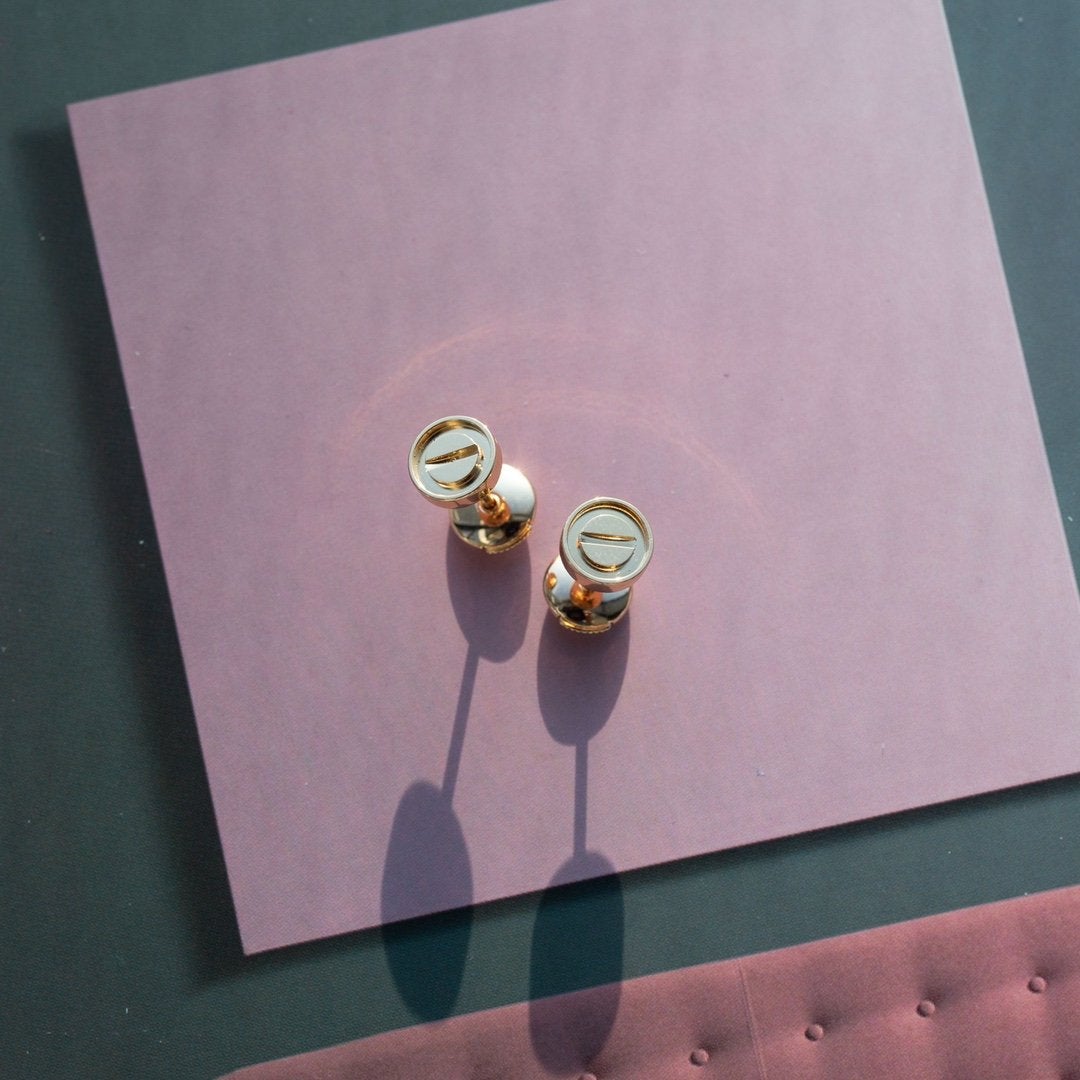[⭐⭐JeweliWhal]LIEBES-OHRRINGE ROSÉGOLD 10MM