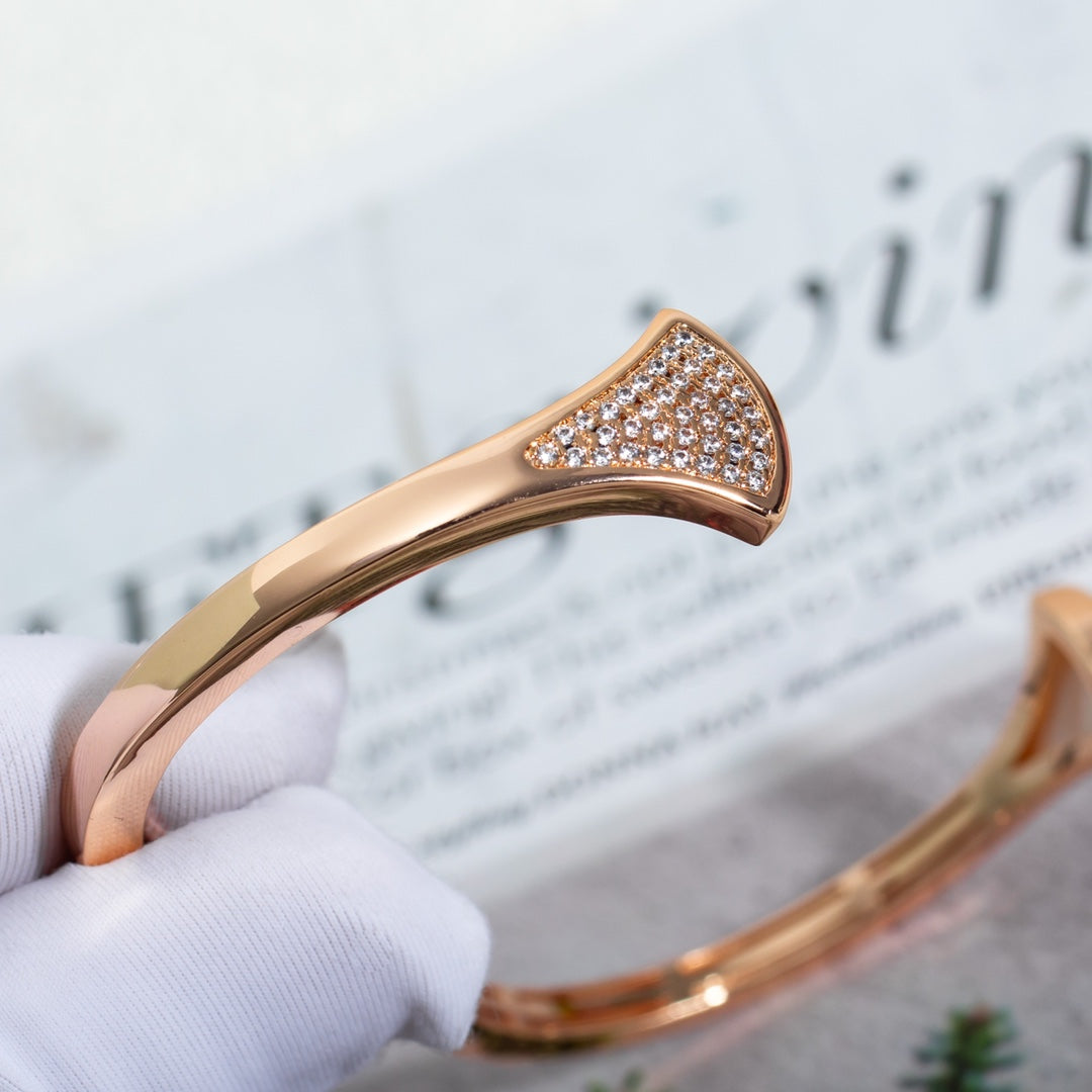 [⭐⭐JeweliWhal]DREAM BRACELET OPEN PINK GOLD MOP DIAMOND
