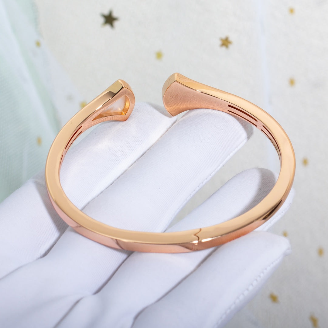 [⭐⭐JeweliWhal]DREAM BRACELET OPEN PINK GOLD MOP DIAMOND