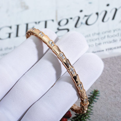 [⭐⭐JeweliWhal]SERPENTI ARMBAND ROSÉGOLD DIAMANT