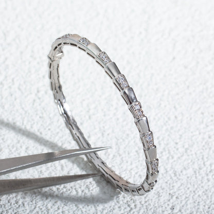 [⭐⭐JeweliWhal]SERPENTI ARMBAND SILBER DIAMANT