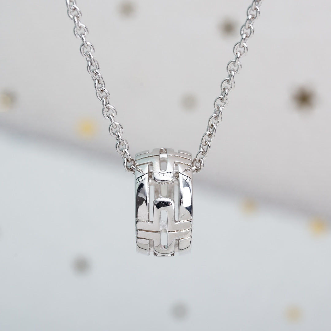 [⭐⭐JeweliWhal]PARENTESI NECKLACE SILVER