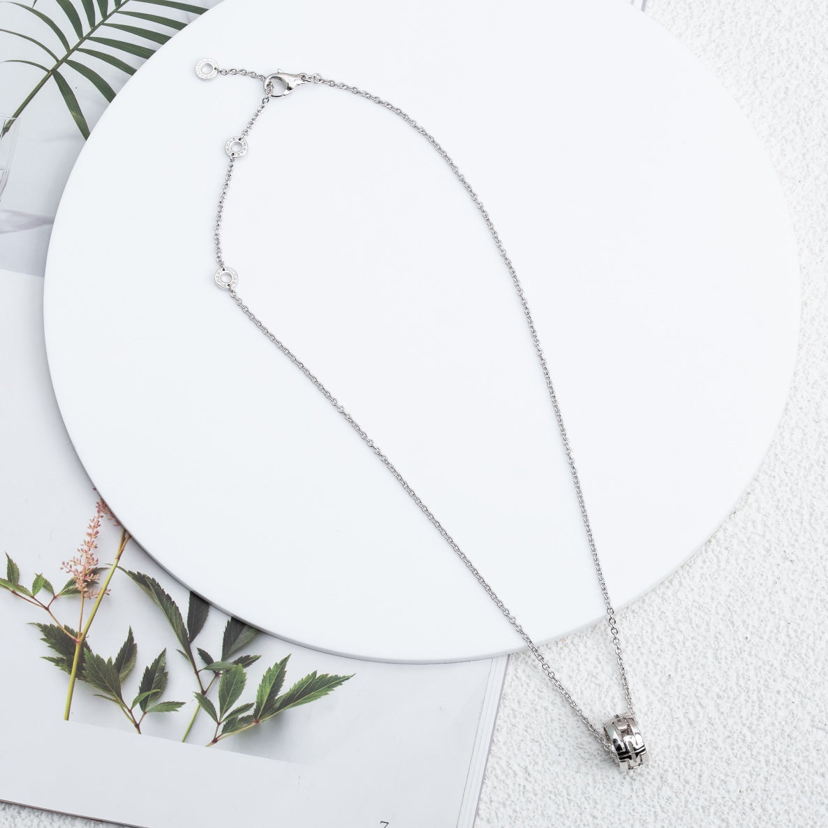 [⭐⭐JeweliWhal]PARENTESI NECKLACE SILVER