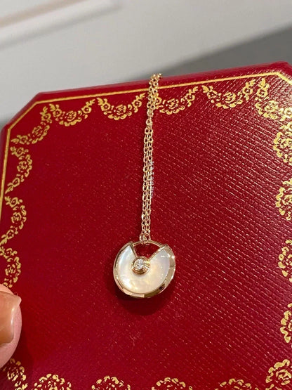 [⭐⭐JeweliWhal]AMULETTE ROSE GOLD MOP NECKLACE