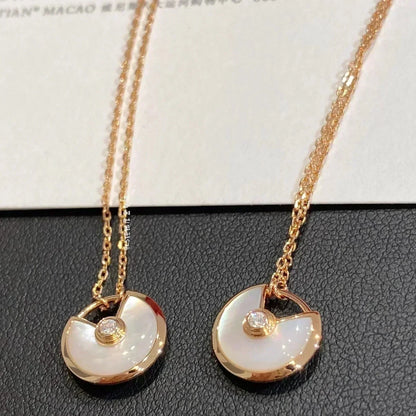[⭐⭐JeweliWhal]AMULETTE ROSE GOLD MOP NECKLACE