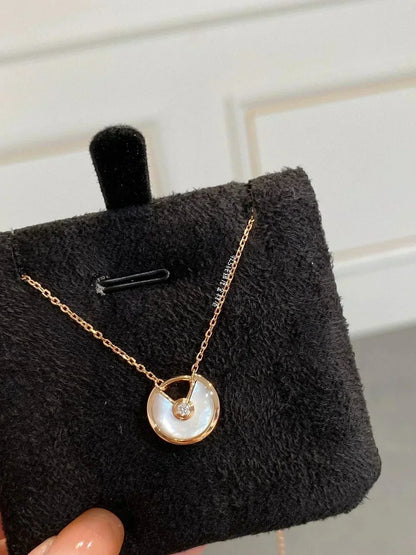 [⭐⭐JeweliWhal]AMULETTE ROSE GOLD MOP NECKLACE
