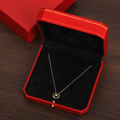[⭐⭐JeweliWhal]AMULETTE GOLD MALACHIT HALSKETTE