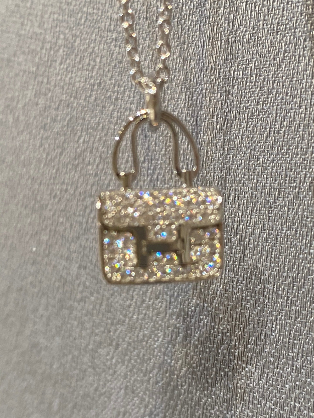 [⭐⭐JeweliWhal]CONSTANCE PEDANT DIAMOND NECKLACE
