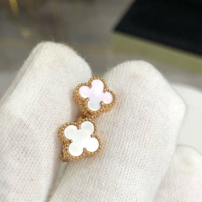 [⭐⭐JeweliWhal]CLOVER MINI GOLD OHRRINGE