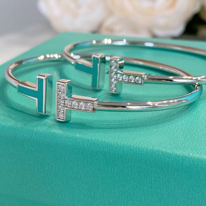 [JeweliWhal]T BRACELET 1.8MM TURQUOISE DIAMOND