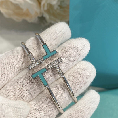 [JeweliWhal]T BRACELET 1.8MM TURQUOISE DIAMOND