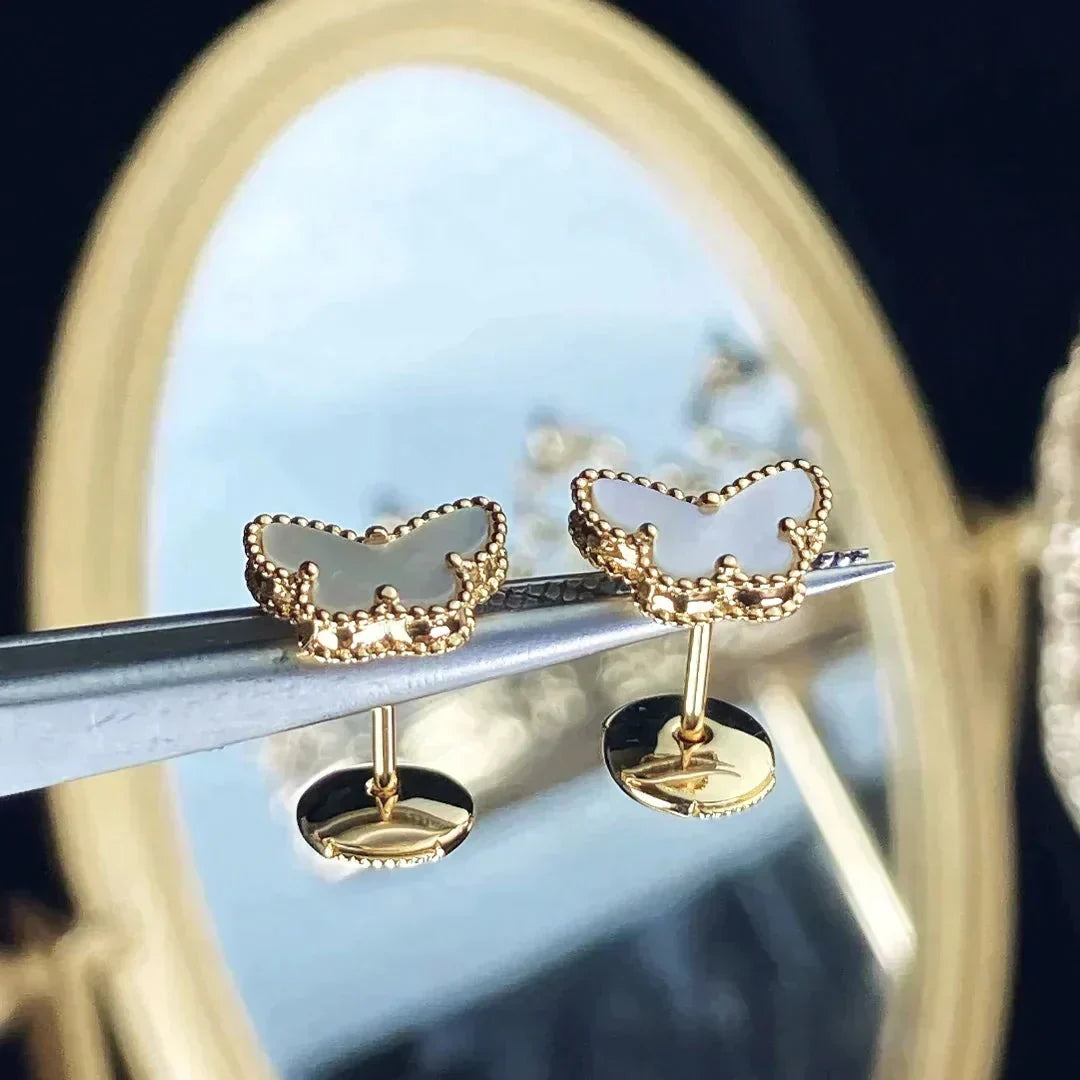 [⭐⭐JeweliWhal]SWEET BUTTERFLY MOP EARSTUDS
