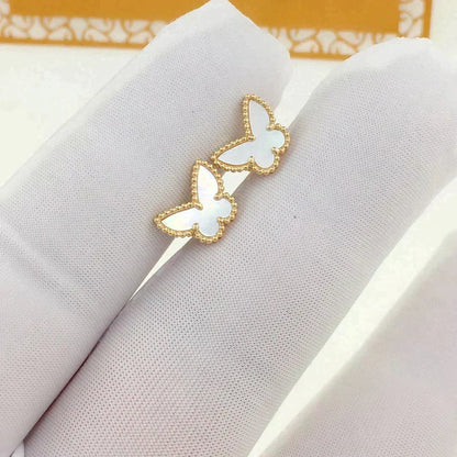 [⭐⭐JeweliWhal]SWEET BUTTERFLY MOP EARSTUDS