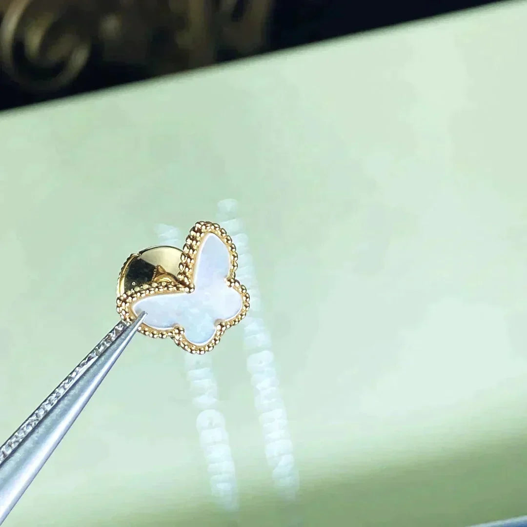 [⭐⭐JeweliWhal]SWEET BUTTERFLY MOP EARSTUDS