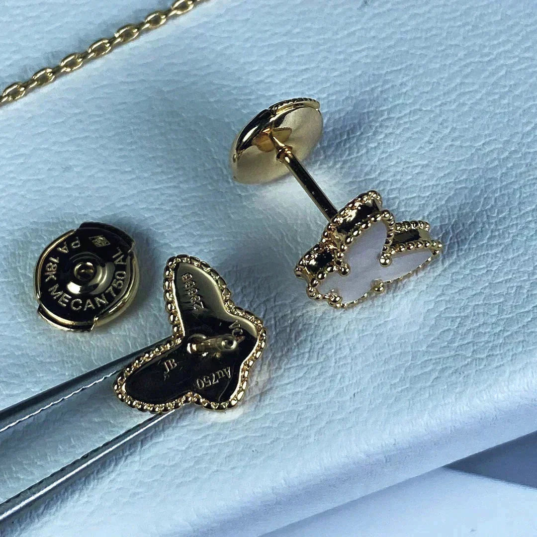 [⭐⭐JeweliWhal]SWEET BUTTERFLY MOP EARSTUDS