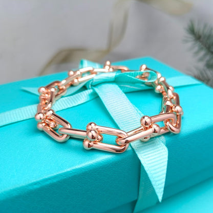 [JeweliWhal]HARDWEAR BRACELET PINK GOLD AND SILVER