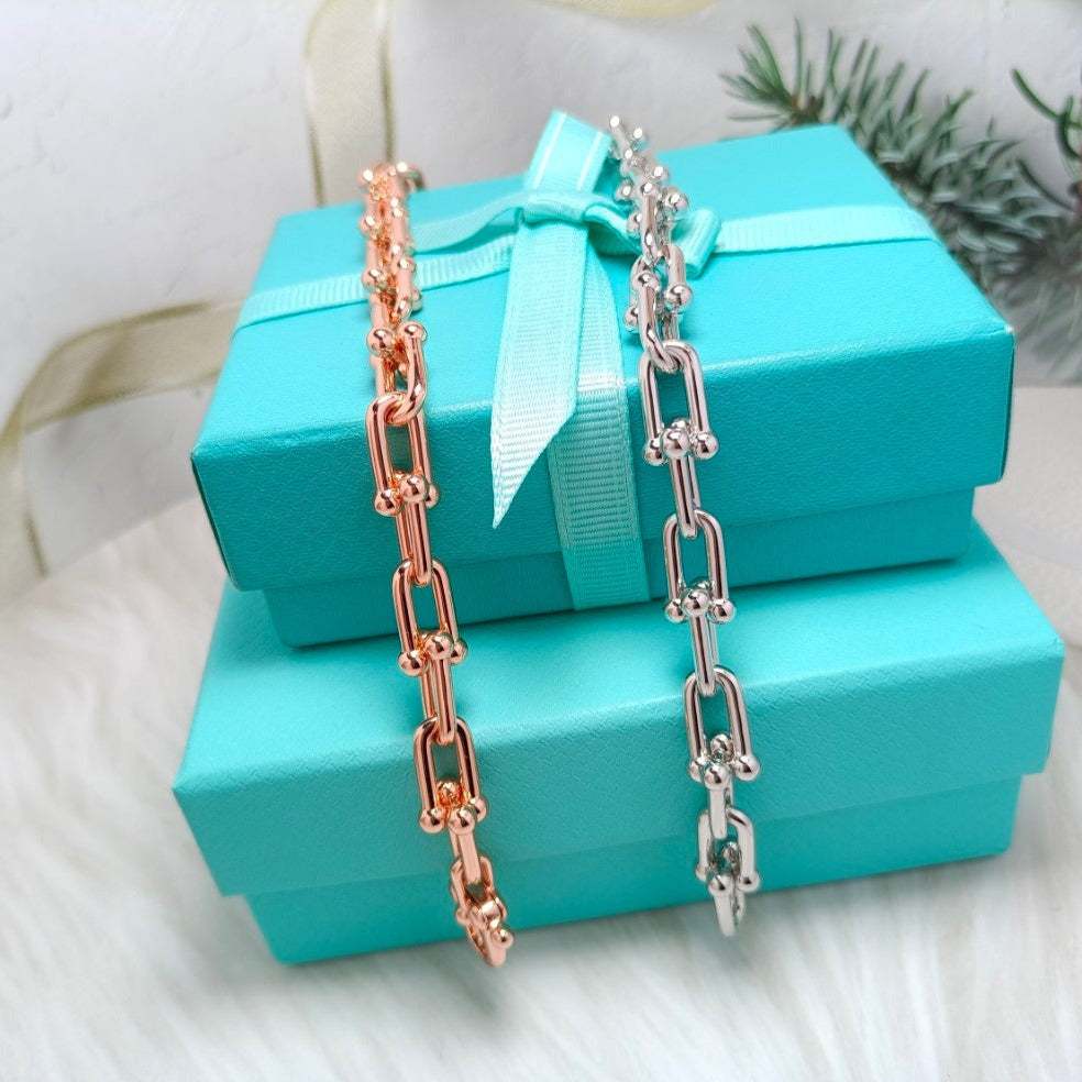 [JeweliWhal]HARDWEAR BRACELET PINK GOLD AND SILVER