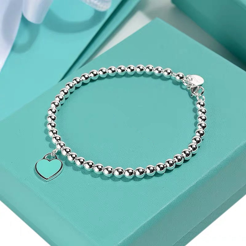 [JeweliWhal]MINI HEART BRACELET SILVER