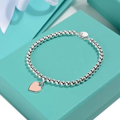 [JeweliWhal]MINI HEART BRACELET SILVER