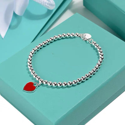 [JeweliWhal]MINI HEART BRACELET SILVER