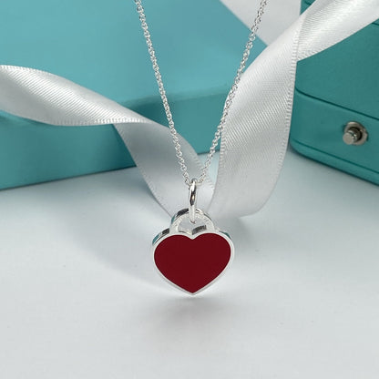 [JeweliWhal]HEART PEDANT SILVER NECKLACE