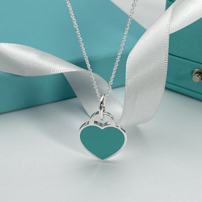 [JeweliWhal]HEART PEDANT SILVER NECKLACE