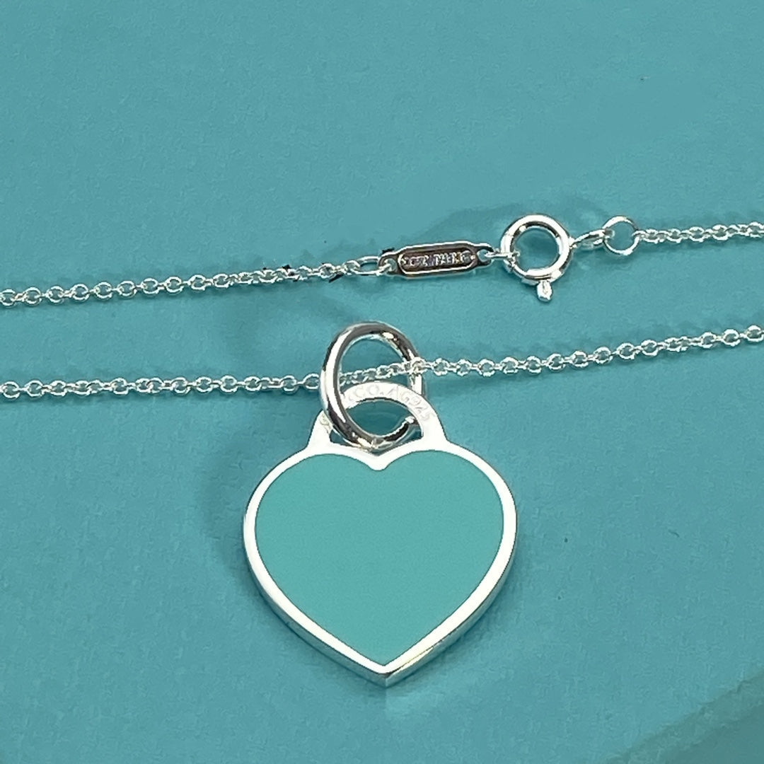 [JeweliWhal]HEART PEDANT SILVER NECKLACE