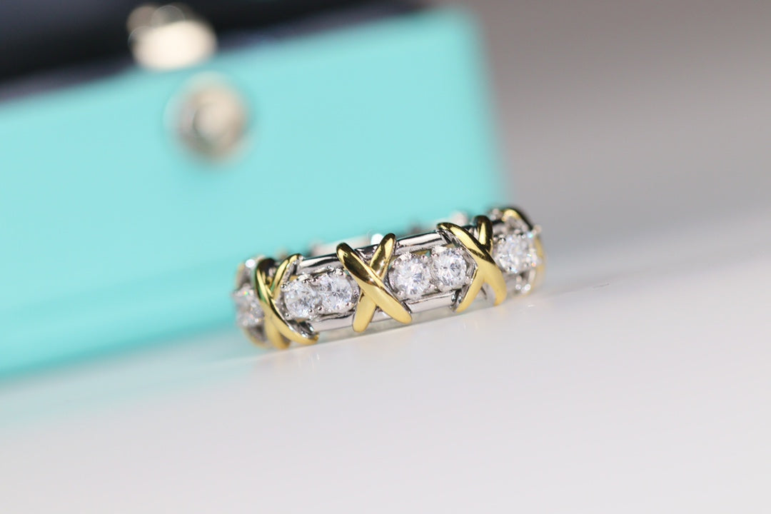 [JeweliWhal]SIXTEEN STONE RING GOLD