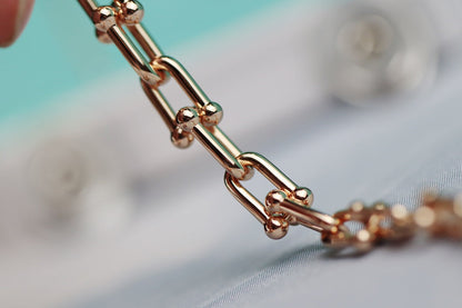 [JeweliWhal]HARDWEAR LINK GOLD NECKLACE