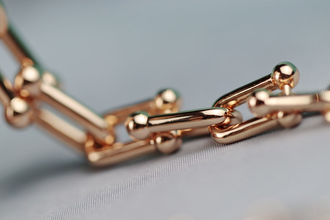 [JeweliWhal]HARDWEAR LINK GOLD NECKLACE