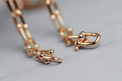 [JeweliWhal]HARDWEAR LINK GOLD NECKLACE