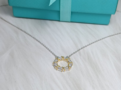 [JeweliWhal]SIXTEEN STONE NECKLACE GOLD