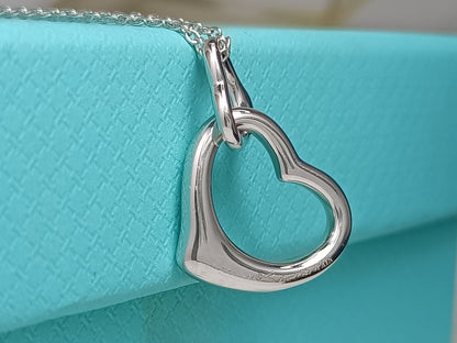 [JeweliWhal]DOUBLE HEART SILVER NECKLACE