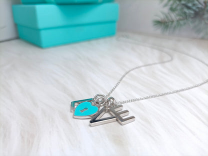 [JeweliWhal]LOVE TEXT PEDANT NECKLACE