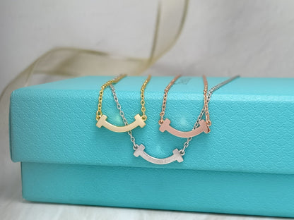 [JeweliWhal]MINI SMILE PEDANT NECKLACE