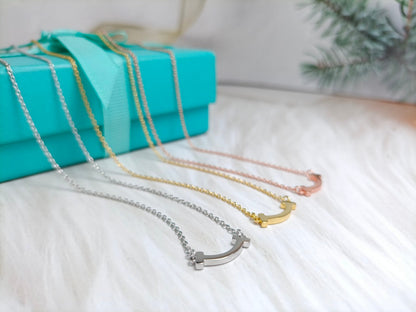 [JeweliWhal]MINI SMILE PEDANT NECKLACE