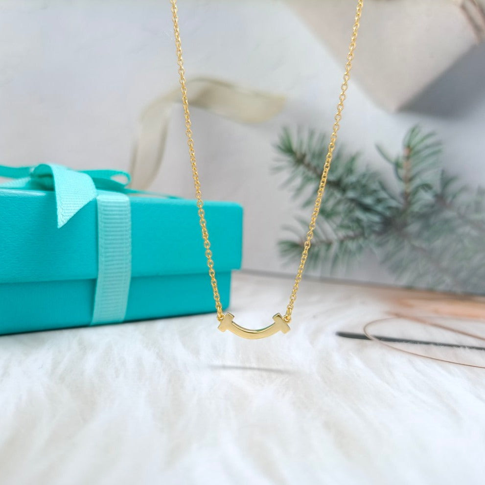 [JeweliWhal]MINI SMILE PEDANT NECKLACE