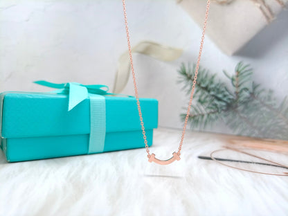 [JeweliWhal]MINI SMILE PEDANT NECKLACE