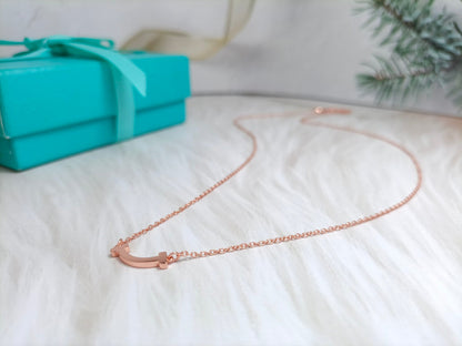 [JeweliWhal]MINI SMILE PEDANT NECKLACE