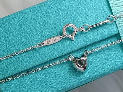 [JeweliWhal]HEART BIG DIAMOND NECKLACE
