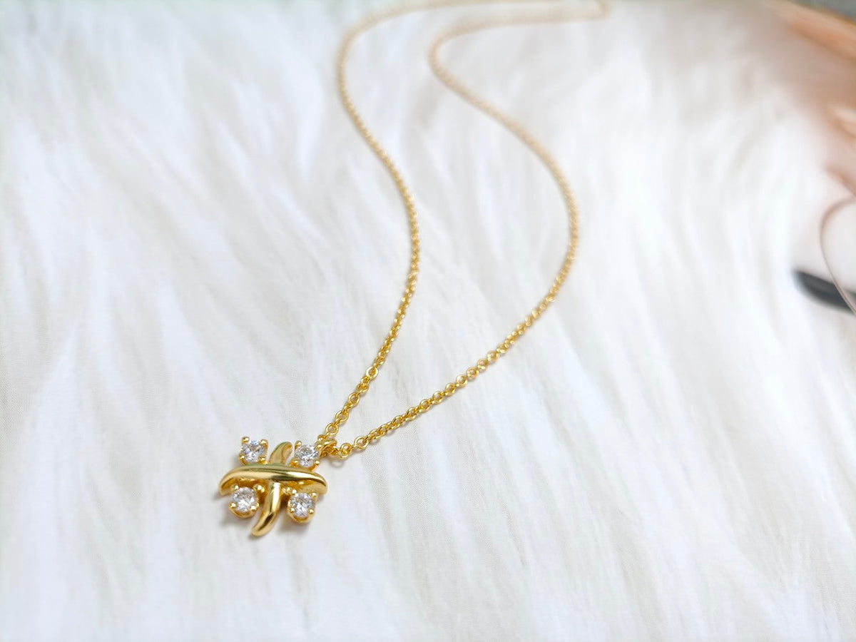 [JeweliWhal]PINWHEEL NECKLACE DIAMOND