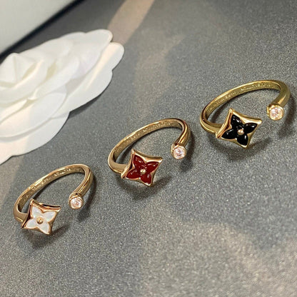 [⭐⭐JeweliWhal]STAR 1 DIAMOND OPEN RING