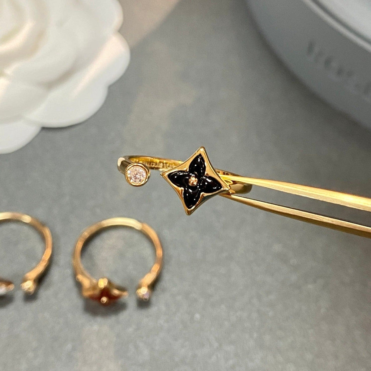 [⭐⭐JeweliWhal]STAR 1 DIAMOND OPEN RING