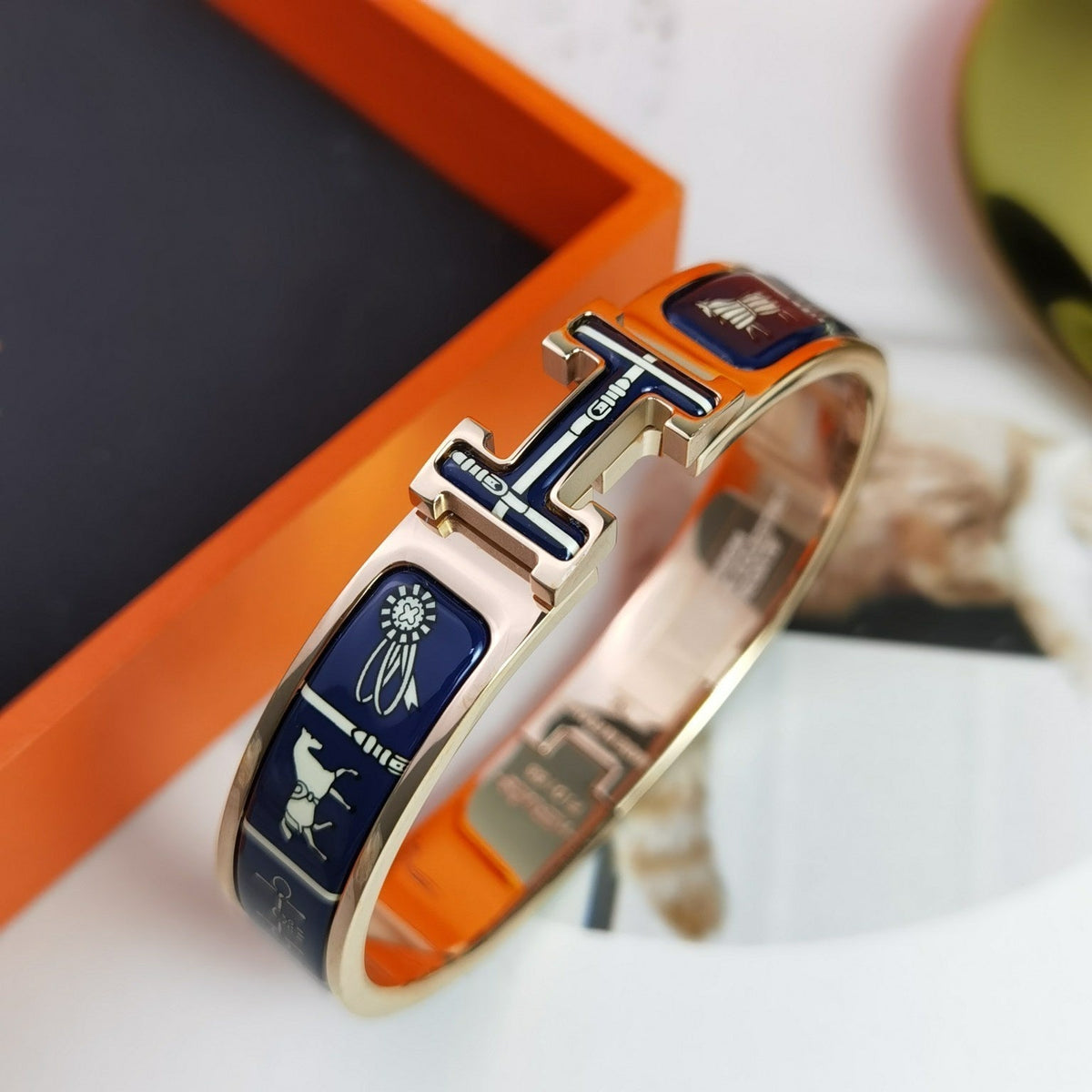 [⭐⭐JeweliWhal]H COUVERTURES ARMBAND DUNKELBLAU