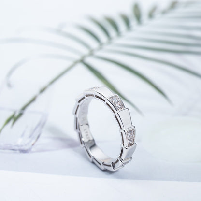 [⭐⭐JeweliWhal]SERPENTI RING SILVER  3MM