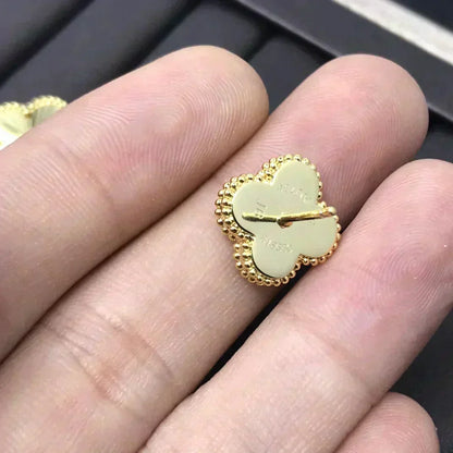 [⭐⭐JeweliWhal]CLOVER MINI 9,5MM LASER-OHRRINGE