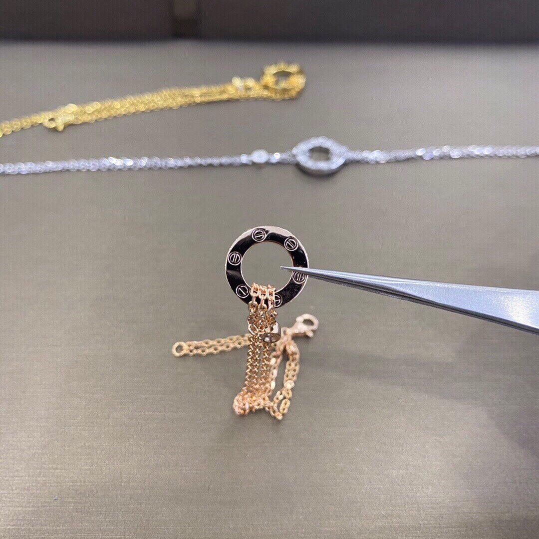 [⭐⭐JeweliWhal]LOVE BRACELET 2 DIAMOND